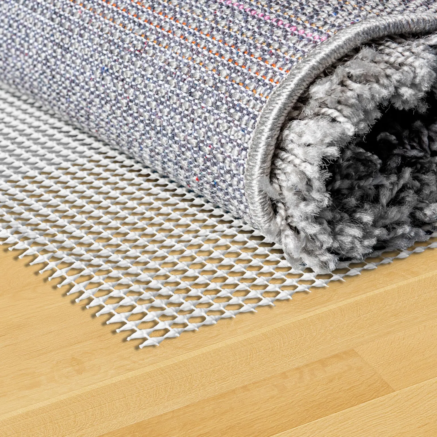 2' x 4' 11 Non-Slip Runner Area Rug Pad Floor Protection Pad for Under Rugs & Carpet - RECTANGLE RUNNER